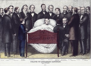 Death of Abraham Lincoln, April 15th 1865.