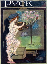 Miss spring, artist by Frank A. Nankivell