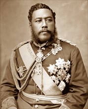 Kalakaua, born David Laamea Kamanakapu.
