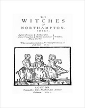 Cover of the pamphlet The Witches of Northampton