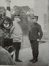 French Generals Joffre and Foch.
