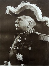 Marshal Joseph Jacques Césaire Joffre, French general.