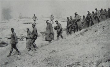 German prisoners of war captured by the French.