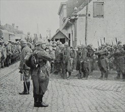 French troops relieve Belgian forces.