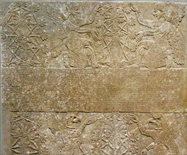 Relief Panel, The Assyrian Royal Court (Gallery 401)