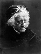 Sir John Herschel with Cap by Julia Margaret Cameron
