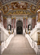 The Opera House, interior, Vienna, Austro-Hungary