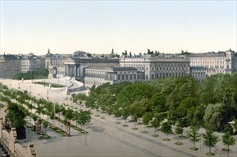Parliament, Vienna, Austro-Hungary 1900