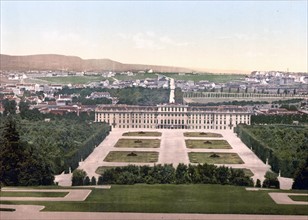 Schoenbrunn Castle, Vienna, Austro-Hungary 1900