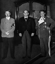 Adolf Hitler receives Gyula Gömbös