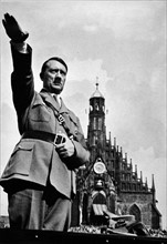 Adolf Hitler, at a Rally 1923
