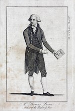 Author and philosopher Thomas Paine