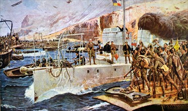 Alhucemas Landing on 8 September 1925