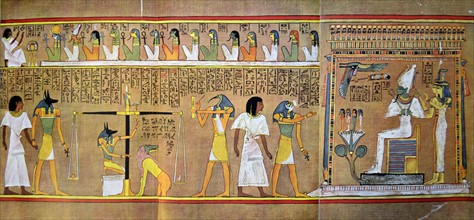 Scroll of Hunefer, Egyptian Book of the Dead