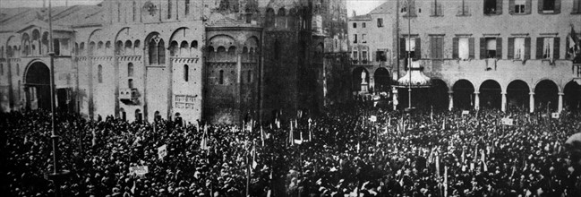 Modena, 21 April 1927 - Gathering union
