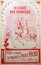 le chant des Goumiers;a French WWII, patriotic song by Paul Nod 1940