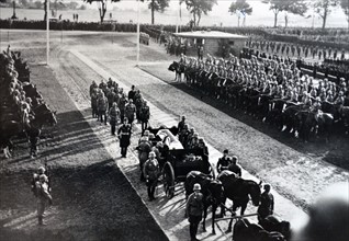 Funeral of President Paul Von Hindenburg