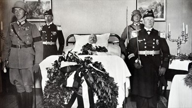 Death of President Paul Von Hindenburg
