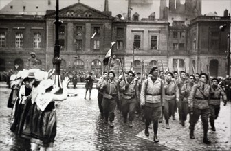 Celebrations in Strasbourg after the Liberation
