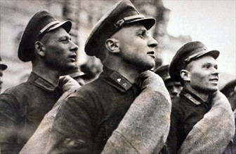 Soviet Russian Red Army soldiers 1931