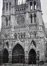Cathedral of Amiens, Exterior., c.1890