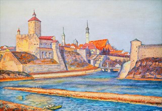 Narva castle in Estonia' by Hans list. Published in 'Die Kunst im deutschen Reich'