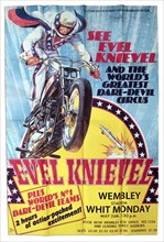 Evel Knievel' a 1971 daredevil motion picture starring George Hamilton.