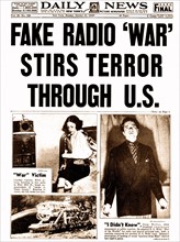 Fake Radio War, an episode of the American radio anthology series 'The Mercury Theatre on the Air'.