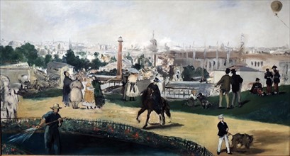 Exposition Universal, Paris, 1867 by Edouard Manet