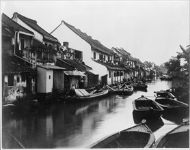 Small Boats on Canal
