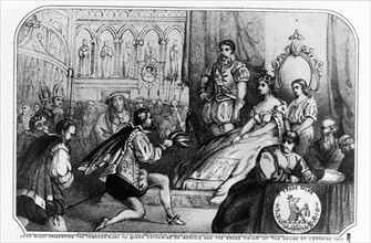Jean Nicot and Queen Catherine de Medicis