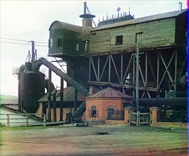 Blast furnaces at the Satkinskii factory