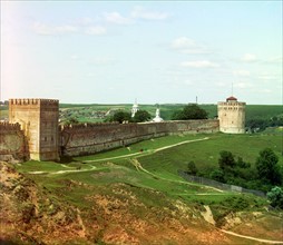 Fortress wall with Veselukha tower