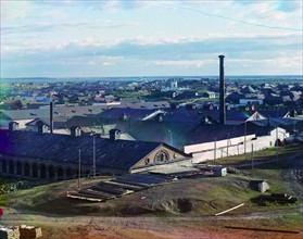 View of the Kasli plant by Sergei Mikhailovich Prokudin-Gorskii