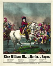 King William III at the battle of the Boyne