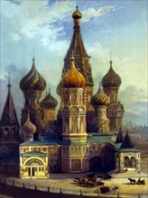 Church of St. Basil, Moscow Russia by NoA<l Paymal Lerebours