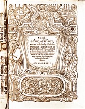 Title page to The arte of warre