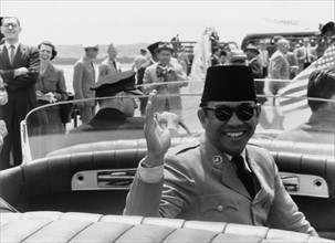 President Sukarno, 1956