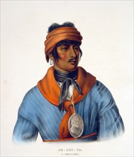 Se-loc-ta, a Creek chief