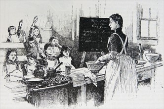 Girls at a London Boarding School