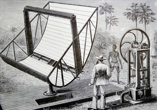 Inventor John Ericsson's Machine