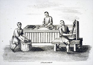 Producing Indian Ink in China