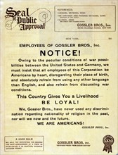 Employees of Gossler Bros., Inc