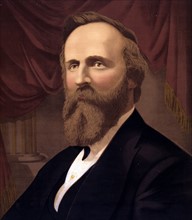 Print of President Rutherford B. Hayes