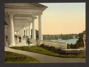 The terrace; Zarskoje-Selo Palace