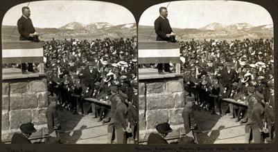 President Theodore Roosevelt's western tour