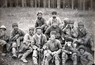 Group of Russian convicts
