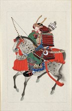 Samurai on horseback