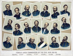 Famous Union commanders of the Civil War