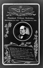 Memorial piece for President William McKinley